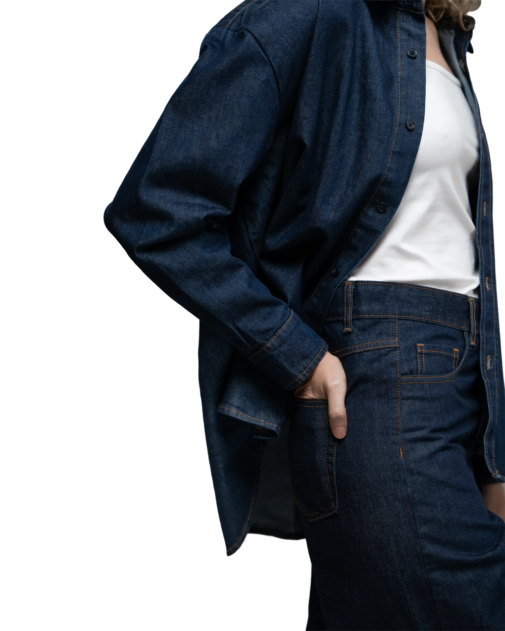 Camisa Denim Soho - Denim oscuro - foto 2