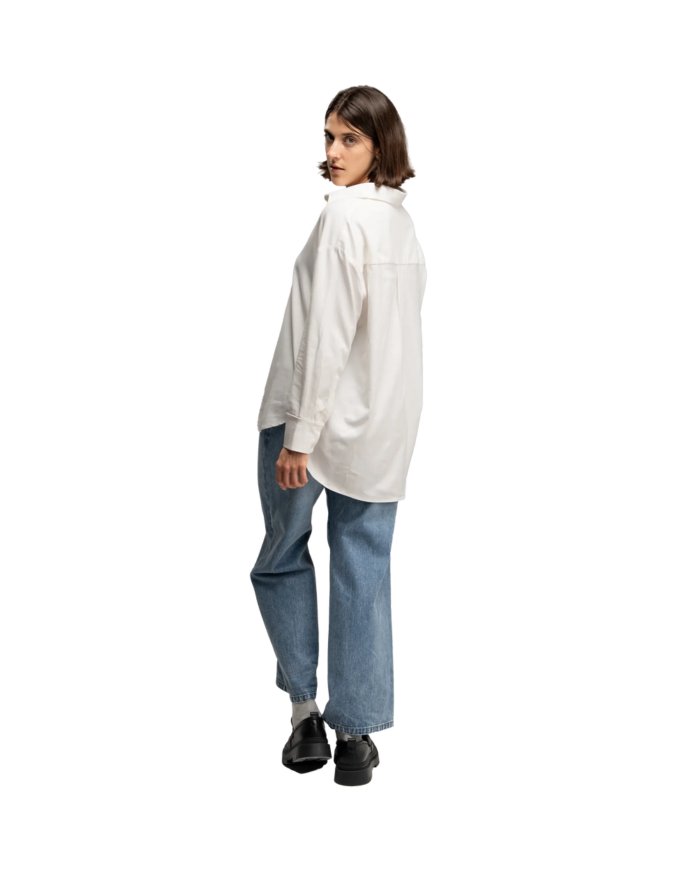 Camisa Oversize Belgrano - Perla - foto 2