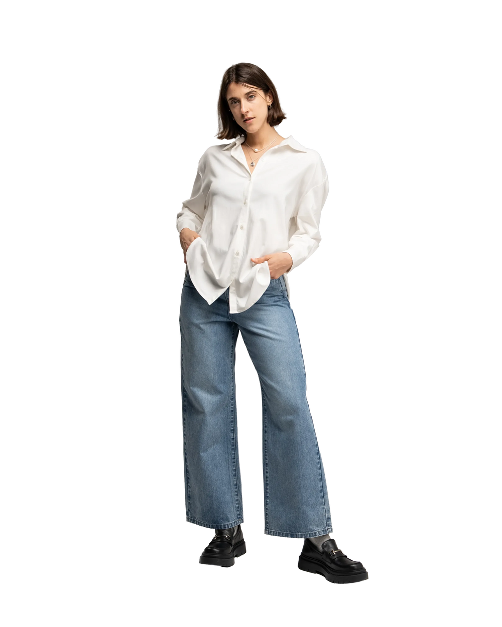 Jean Recto Ceibo - Denim oscuro