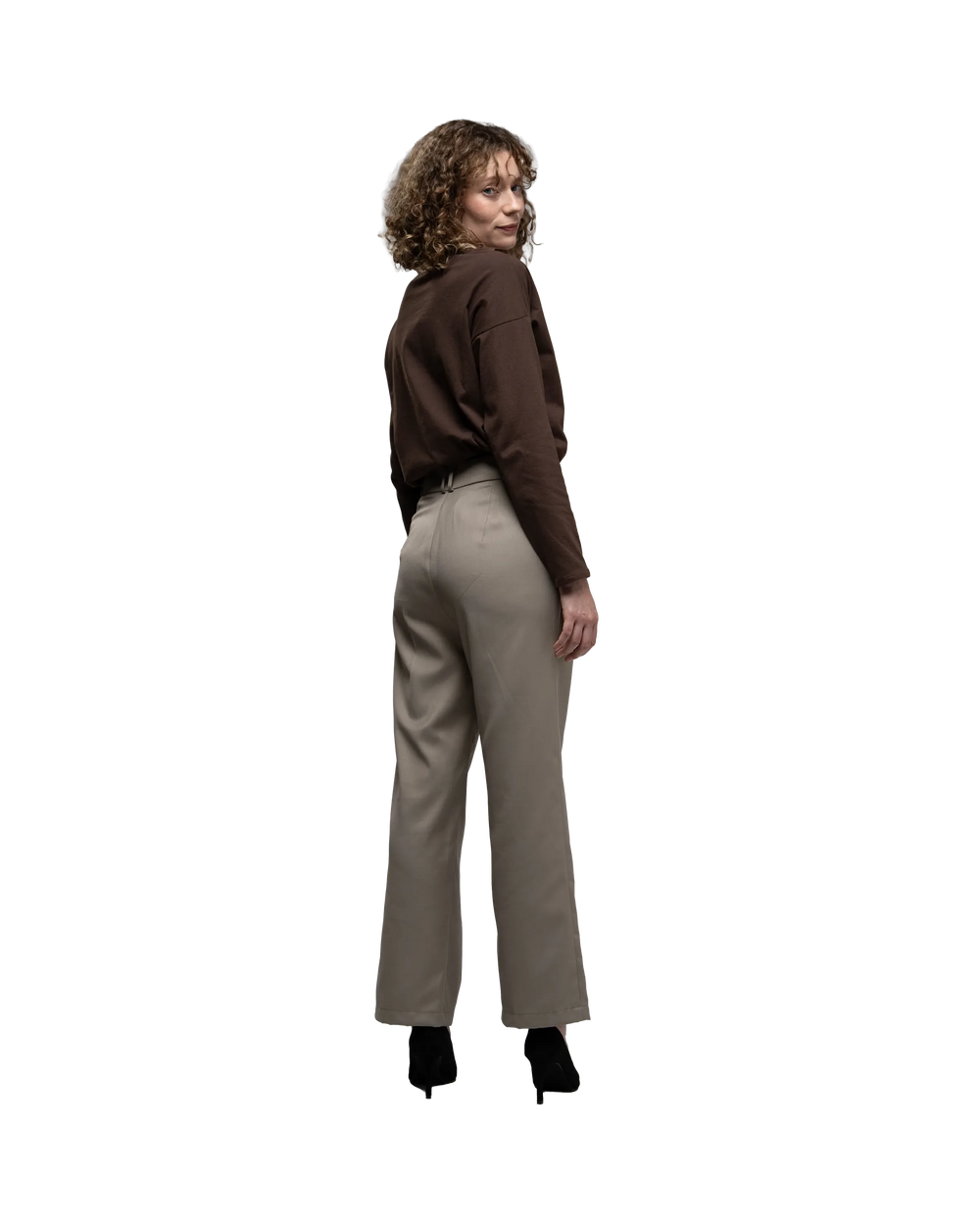 Pantalón Sastrero Jacarandá - Beige - foto 2