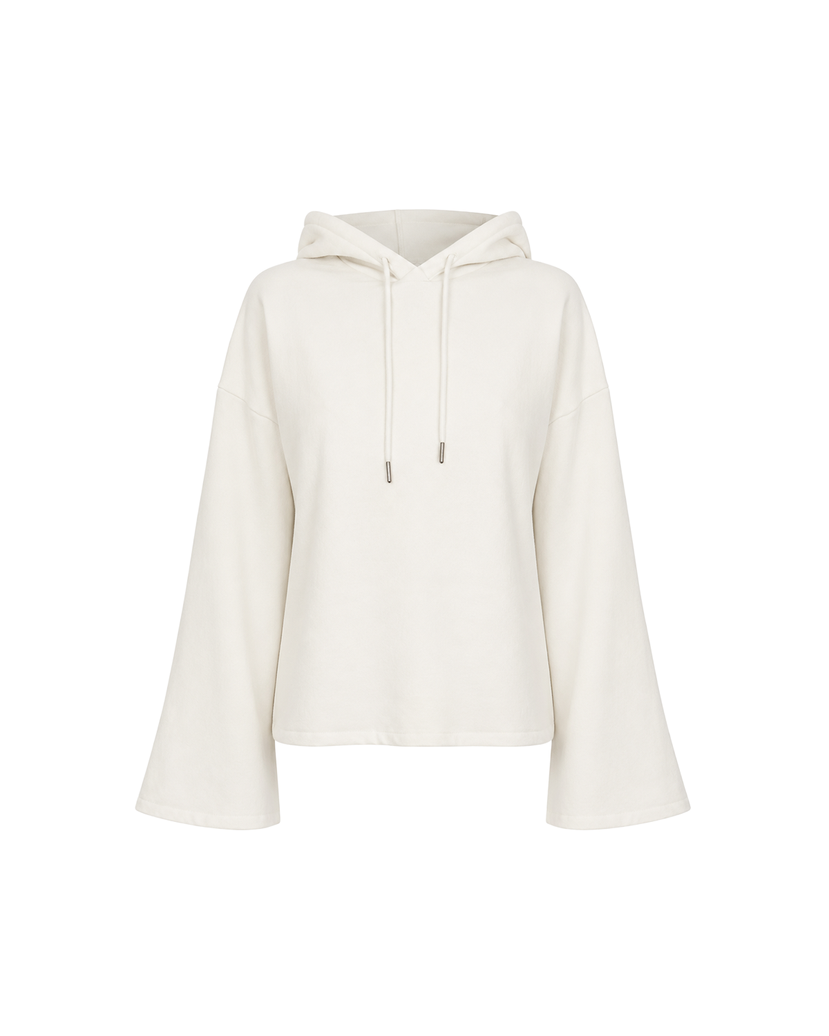 Polera con capucha Aconcagua — Perla