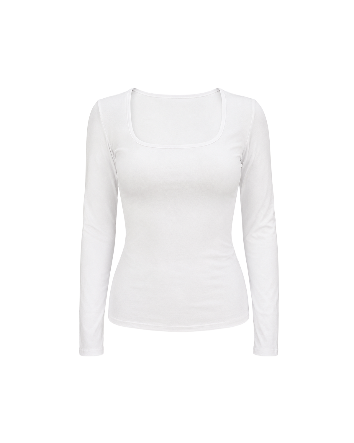 Polo Cuello Cuadrado Ombú — Blanco